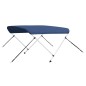 vidaXL Toldo Bimini de 2 arcos azul marino 150x120x110 cm vidaXL Toldo Bimini de 2 arcos azul marino 150x120x110 cm