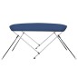 vidaXL Toldo Bimini de 2 arcos azul marino 150x120x110 cm vidaXL Toldo Bimini de 2 arcos azul marino 150x120x110 cm