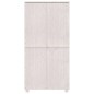 vidaXL Armario HAMAR madera maciza de pino blanco 89x50x180 cm vidaXL Armario HAMAR madera maciza de pino blanco 89x50x180 cm