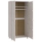 vidaXL Armario HAMAR madera maciza de pino blanco 89x50x180 cm vidaXL Armario HAMAR madera maciza de pino blanco 89x50x180 cm
