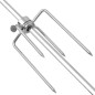 vidaXL Espetón para asados/barbacoa con motor profesional acero 900 mm vidaXL Espetón para asados/barbacoa con motor profesional acero 900 mm