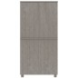 vidaXL Armario HAMAR madera maciza de pino gris claro 89x50x180 cm vidaXL Armario HAMAR madera maciza de pino gris claro 89x50x180 cm