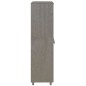 vidaXL Armario HAMAR madera maciza de pino gris claro 89x50x180 cm vidaXL Armario HAMAR madera maciza de pino gris claro 89x50x180 cm