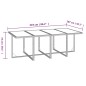vidaXL Set comedor de jardín 9 pzas con cojines ratán sintético beige vidaXL Set comedor de jardín 9 pzas con cojines ratán sintético beige