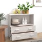 vidaXL Aparador HAMAR madera maciza de pino blanca 85x35x80 cm vidaXL Aparador HAMAR madera maciza de pino blanca 85x35x80 cm