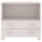 vidaXL Aparador HAMAR madera maciza de pino blanca 85x35x80 cm vidaXL Aparador HAMAR madera maciza de pino blanca 85x35x80 cm