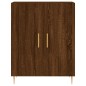 vidaXL Aparador alto madera contrachapada marrón roble 69,5x34x180 cm vidaXL Aparador alto madera contrachapada marrón roble 69,5x34x180 cm