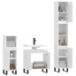 vidaXL Set de muebles de baño 3 piezas madera contrachapada blanco vidaXL Set de muebles de baño 3 piezas madera contrachapada blanco