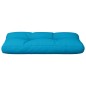 vidaXL Cojín para sofá de palets de tela azul 70x40x12 cm vidaXL Cojín para sofá de palets de tela azul 70x40x12 cm
