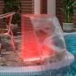 vidaXL Fuente de piscina con set de conector y luces RGB acrílico 51cm vidaXL Fuente de piscina con set de conector y luces RGB acrílico 51cm