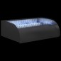vidaXL Cascada de jardín con LEDs acero inoxidable 304 45x34x14 cm vidaXL Cascada de jardín con LEDs acero inoxidable 304 45x34x14 cm
