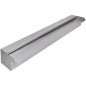 vidaXL Fuente cascada rectangular piscina acero inoxidable 90 cm vidaXL Fuente cascada rectangular piscina acero inoxidable 90 cm