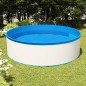 vidaXL Piscina de chapoteo skimmer colgante y bomba 350x90 cm blanco vidaXL Piscina de chapoteo skimmer colgante y bomba 350x90 cm blanco