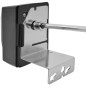 vidaXL Espetón para asados y barbacoa con motor acero 1200 mm vidaXL Espetón para asados y barbacoa con motor acero 1200 mm