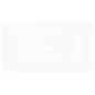 vidaXL Lavabo lujoso rectangular ceráminca blanco 71x39 cm vidaXL Lavabo lujoso rectangular ceráminca blanco 71x39 cm