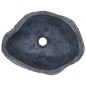 vidaXL Lavabo de piedra de río ovalada 37-46 cm vidaXL Lavabo de piedra de río ovalada 37-46 cm