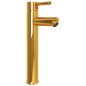 vidaXL Lavabo grifo tapón pulsador cristal templado marrón vidaXL Lavabo grifo tapón pulsador cristal templado marrón