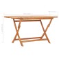vidaXL Mesa plegable de jardín madera maciza de teca 160x80x75 cm vidaXL Mesa plegable de jardín madera maciza de teca 160x80x75 cm