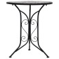 vidaXL Mesa bistro de mosaico cerámica gris 61 cm vidaXL Mesa bistro de mosaico cerámica gris 61 cm
