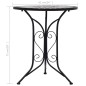 vidaXL Mesa bistro de mosaico cerámica gris 61 cm vidaXL Mesa bistro de mosaico cerámica gris 61 cm