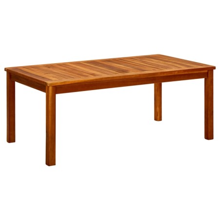 vidaXL Mesa de centro de jardín madera maciza de acacia 110x60x45 cm 