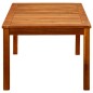 vidaXL Mesa de centro de jardín madera maciza de acacia 110x60x45 cm 
