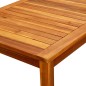 vidaXL Mesa de centro de jardín madera maciza de acacia 110x60x45 cm 