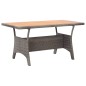 vidaXL Mesa de jardín de madera maciza de acacia gris 120x70x66 cm vidaXL Mesa de jardín de madera maciza de acacia gris 120x70x66 cm