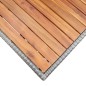 vidaXL Mesa de jardín de madera maciza de acacia gris 120x70x66 cm vidaXL Mesa de jardín de madera maciza de acacia gris 120x70x66 cm