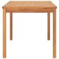 vidaXL Mesa de comedor de jardín madera maciza de teca 160x80x77 cm vidaXL Mesa de comedor de jardín madera maciza de teca 160x80x77 cm