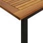 vidaXL Mesa de jardín con patas en U madera maciza acacia 180x90x75 cm vidaXL Mesa de jardín con patas en U madera maciza acacia 180x90x75 cm