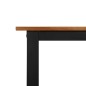vidaXL Mesa de jardín con patas en U madera maciza acacia 180x90x75 cm vidaXL Mesa de jardín con patas en U madera maciza acacia 180x90x75 cm