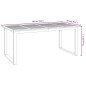 vidaXL Mesa de jardín con patas en U madera maciza acacia 180x90x75 cm vidaXL Mesa de jardín con patas en U madera maciza acacia 180x90x75 cm