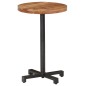 vidaXL Mesa de bistró redonda madera maciza de mango Ø50x75 cm vidaXL Mesa de bistró redonda madera maciza de mango Ø50x75 cm