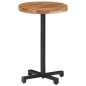 vidaXL Mesa de bistró redonda madera maciza de mango Ø50x75 cm vidaXL Mesa de bistró redonda madera maciza de mango Ø50x75 cm