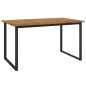 vidaXL Mesa de jardín con patas en U madera maciza acacia 148x80x75 cm vidaXL Mesa de jardín con patas en U madera maciza acacia 148x80x75 cm