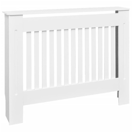 vidaXL Mueble cubierta para radiador MDF 112 cm