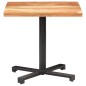 vidaXL Mesa de bistró cuadrada madera de acacia maciza 80x80x75 cm vidaXL Mesa de bistró cuadrada madera de acacia maciza 80x80x75 cm