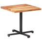 vidaXL Mesa de bistró cuadrada madera de acacia maciza 80x80x75 cm vidaXL Mesa de bistró cuadrada madera de acacia maciza 80x80x75 cm