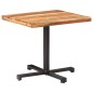 vidaXL Mesa de bistró cuadrada madera de acacia maciza 80x80x75 cm vidaXL Mesa de bistró cuadrada madera de acacia maciza 80x80x75 cm