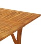 vidaXL Mesa de jardín madera maciza de acacia 85x85x75 cm vidaXL Mesa de jardín madera maciza de acacia 85x85x75 cm
