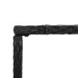 vidaXL Mesa alta bar ratán PE y superficie vidrio negro 110x70x110 cm vidaXL Mesa alta bar ratán PE y superficie vidrio negro 110x70x110 cm