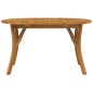 vidaXL Mesa de jardín madera maciza de acacia 150x90x75 cm vidaXL Mesa de jardín madera maciza de acacia 150x90x75 cm