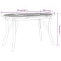 vidaXL Mesa de jardín madera maciza de acacia 150x90x75 cm vidaXL Mesa de jardín madera maciza de acacia 150x90x75 cm