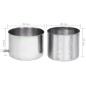 vidaXL Prensa de vino y fruta acero inoxidable 6 L vidaXL Prensa de vino y fruta acero inoxidable 6 L