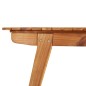 vidaXL Mesa de jardín madera maciza de acacia 150x90x75 cm