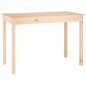 vidaXL Mesa de comedor madera maciza de pino 110x55x75 cm vidaXL Mesa de comedor madera maciza de pino 110x55x75 cm