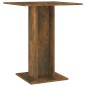 vidaXL Mesa de bistró madera contrachapada roble ahumado 60x60x75 cm vidaXL Mesa de bistró madera contrachapada roble ahumado 60x60x75 cm