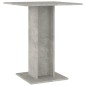 vidaXL Mesa de bistró de madera contrachapada gris 60x60x75 cm vidaXL Mesa de bistró de madera contrachapada gris 60x60x75 cm