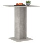 vidaXL Mesa de bistró de madera contrachapada gris 60x60x75 cm vidaXL Mesa de bistró de madera contrachapada gris 60x60x75 cm